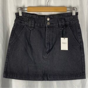 Forever 21 Gray Charcoal Skirt Size Medium